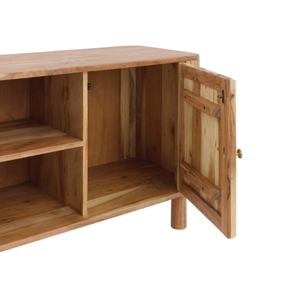 Avery Acacia Wood Tv Unit for TVs up to 50" - Natural - DUSK