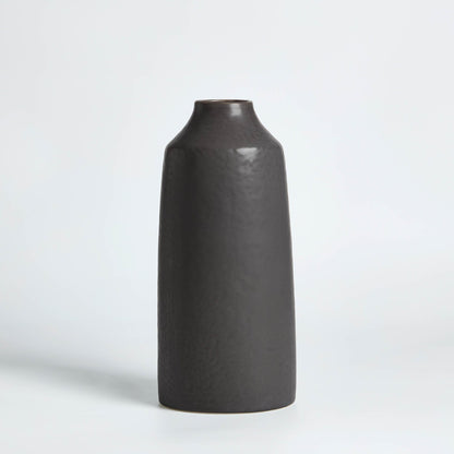 Azalea Matt Effect Vase - Charcoal - DUSK