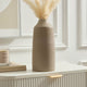 Azalea Matt Effect Vase - Taupe - DUSK