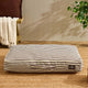 Bailey Striped Pillow Dog Bed - Chocolate - DUSK
