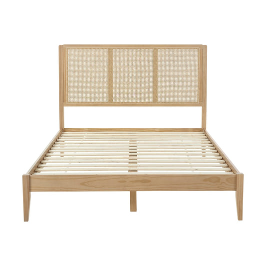 Bali Rattan Bed Frame - Natural - DUSK