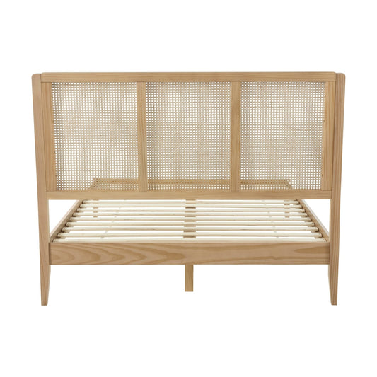 Bali Rattan Bed Frame - Natural - DUSK