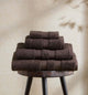 Bamboo Cotton Blend Towel Collection - Chocolate - DUSK