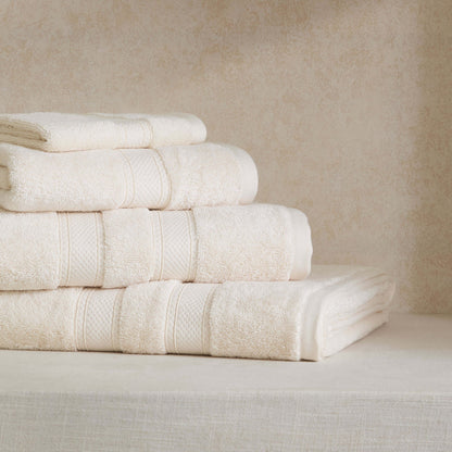 Bamboo Cotton Blend Towel Collection - Vanilla - DUSK