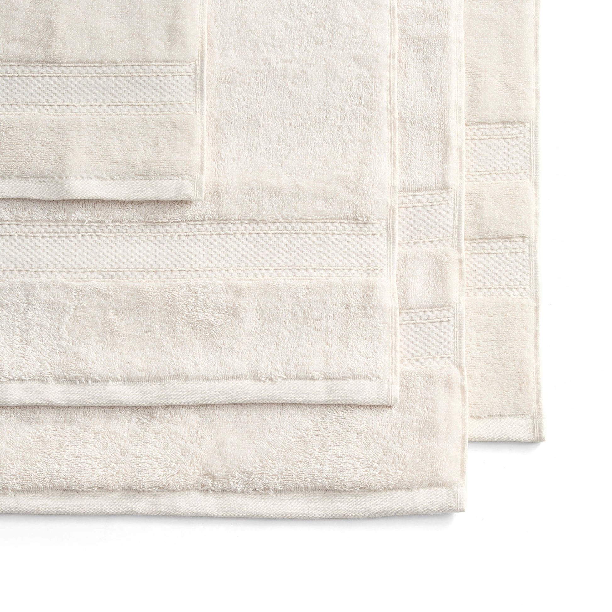 Bamboo Cotton Blend Towel Collection - Vanilla - DUSK