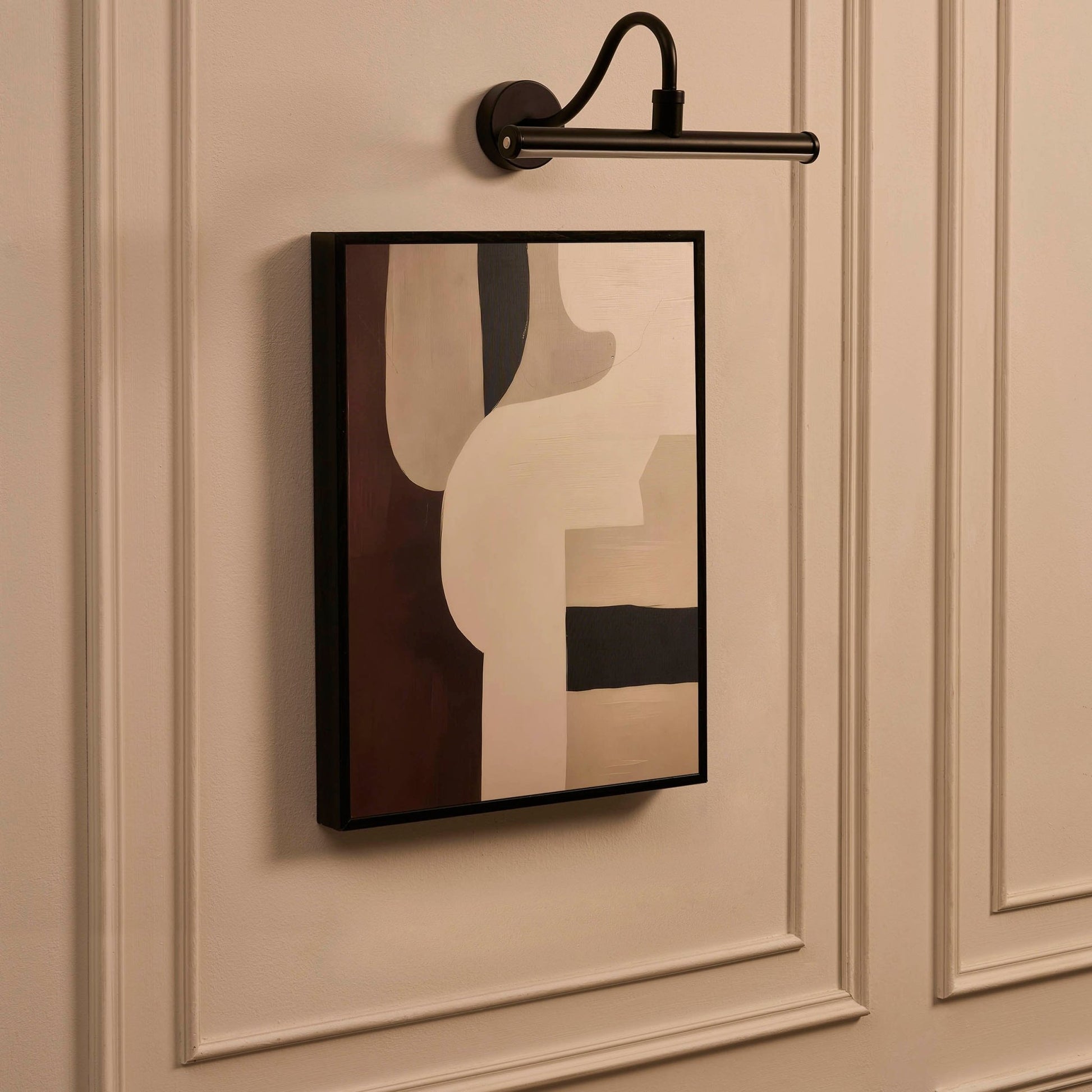 Bar LED Rechargeable Wall Light - Black - DUSK