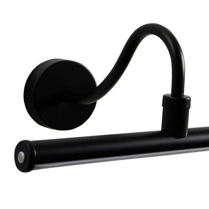 Bar LED Rechargeable Wall Light - Black - DUSK