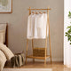 Becky Bamboo Clothes Rail - Light Wood - DUSK