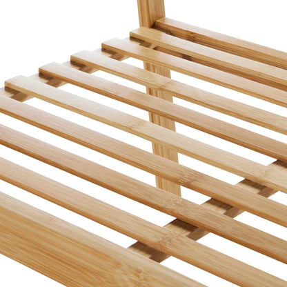 Becky Bamboo Clothes Rail - Light Wood - DUSK