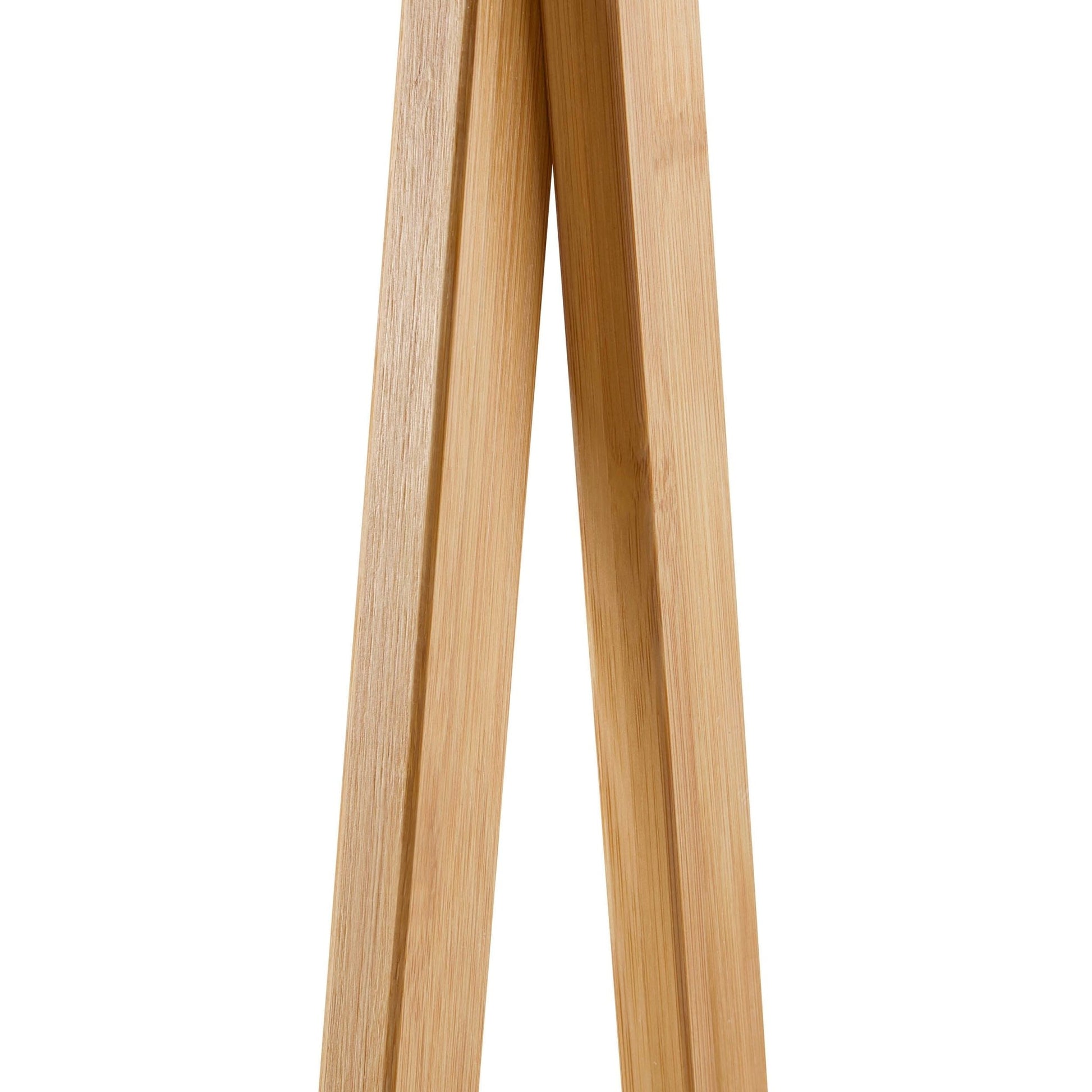 Becky Bamboo Clothes Rail - Light Wood - DUSK