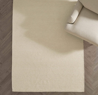 Benji Handwoven Loop Rug - Ivory - DUSK