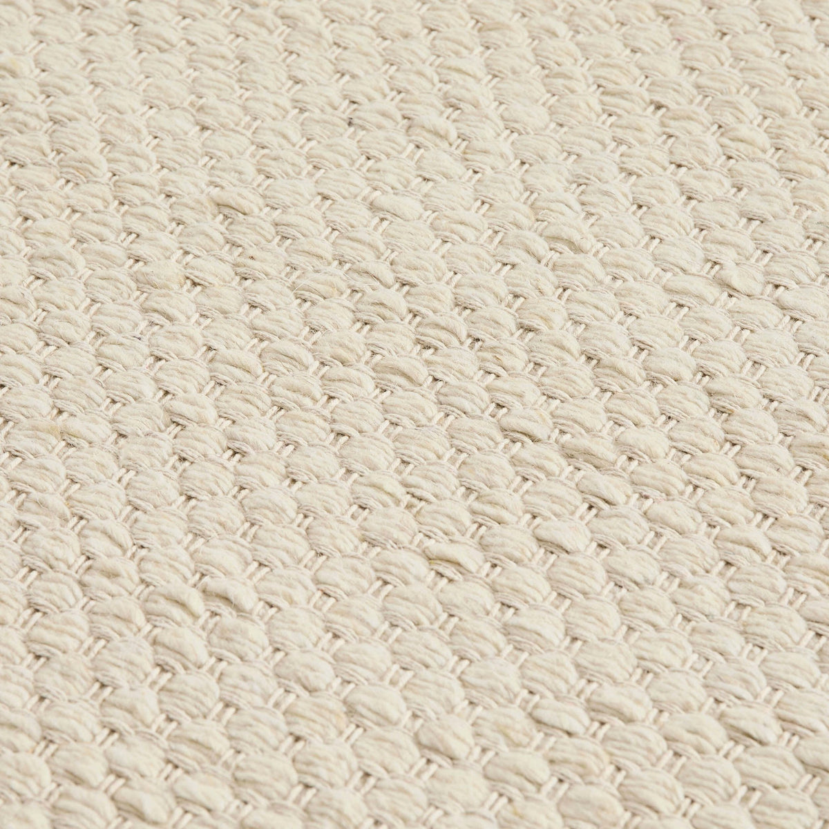 Benji Handwoven Loop Rug - Ivory - DUSK