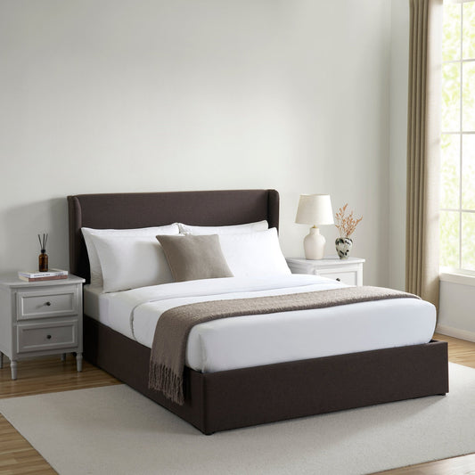 Berkeley Ottoman Storage Bed - Brown - DUSK