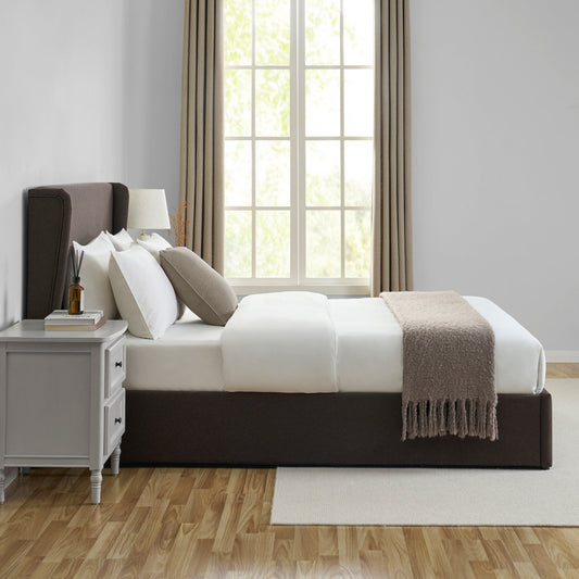 Berkeley Ottoman Storage Bed - Brown - DUSK