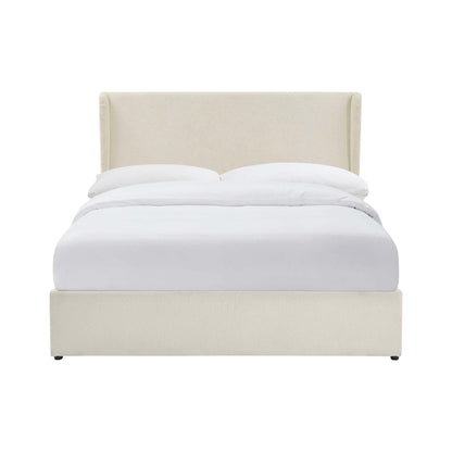 Berkeley Ottoman Storage Bed - Chenille Ecru - DUSK