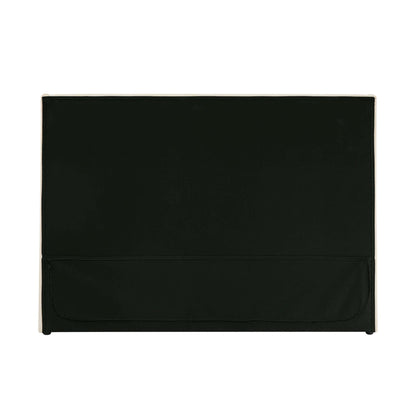 Berkeley Ottoman Storage Bed - Chenille Ecru - DUSK