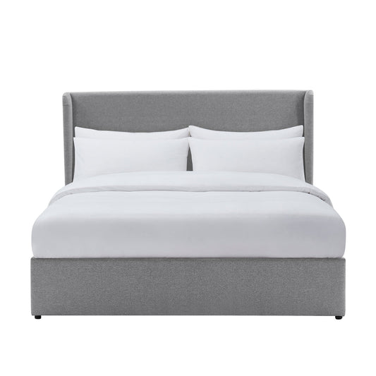 Berkeley Ottoman Storage Bed - Grey - DUSK