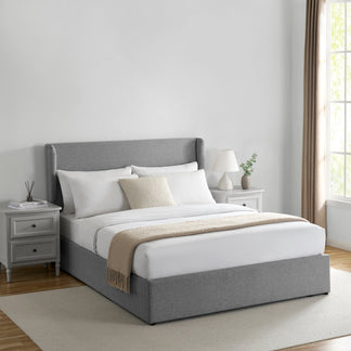 Berkeley Ottoman Storage Bed - Grey – DUSK