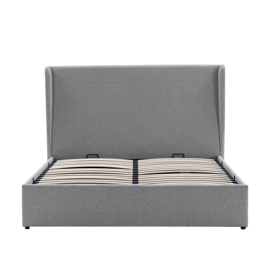 Berkeley Ottoman Storage Bed - Grey - DUSK