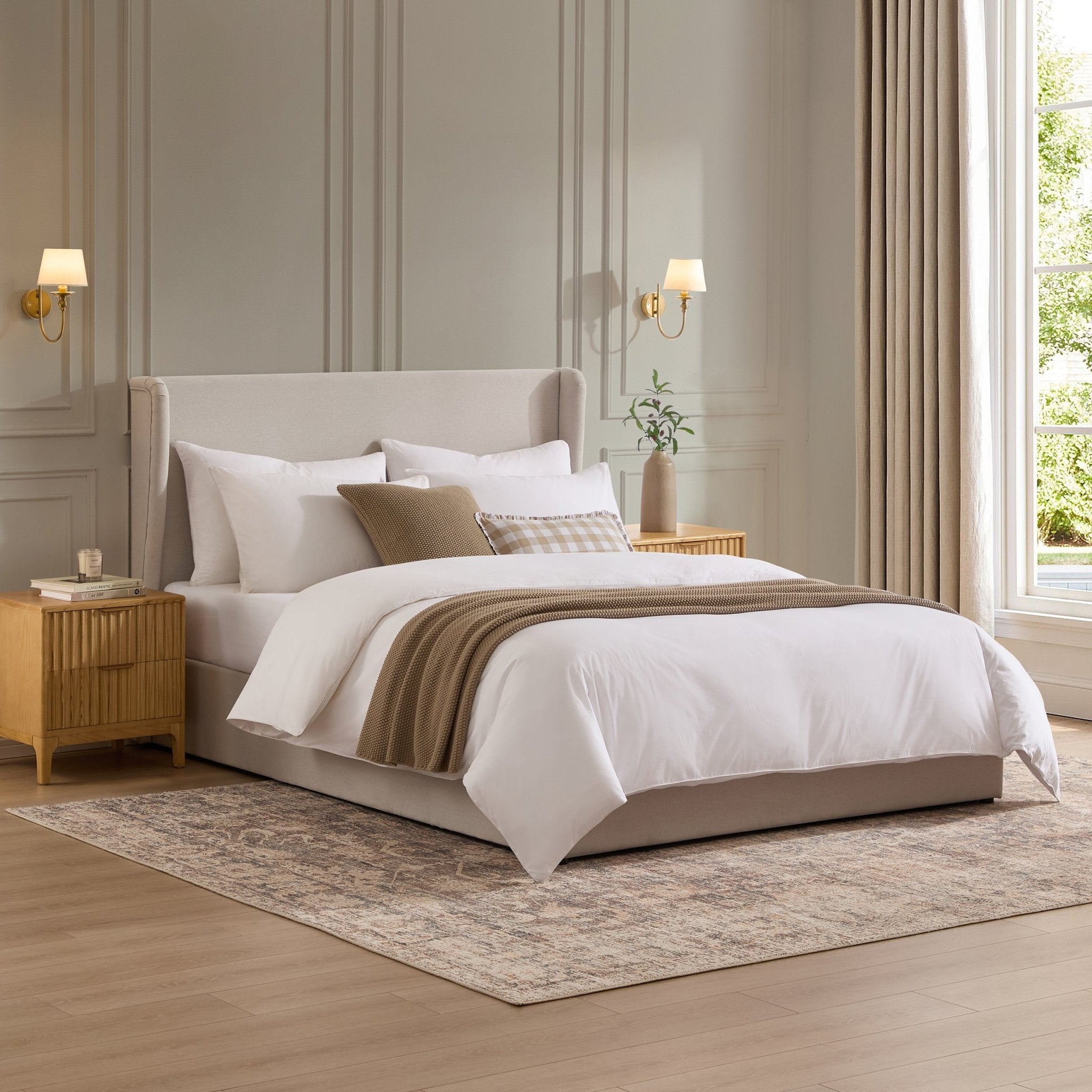 Berkeley Ottoman Storage Bed - Grey