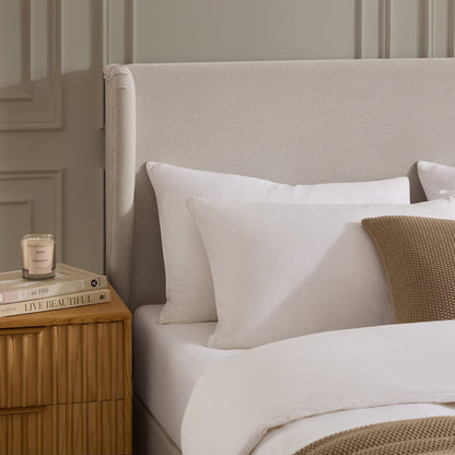 Berkeley Ottoman Storage Bed - Natural - DUSK