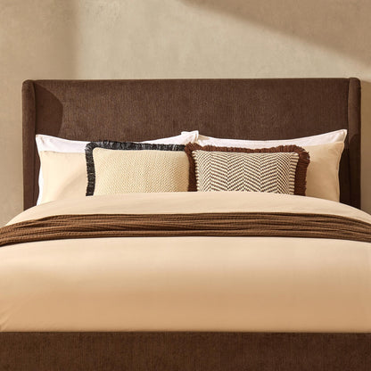 Berkeley Ottoman Storage Bed - Textured Cappuccino - DUSK