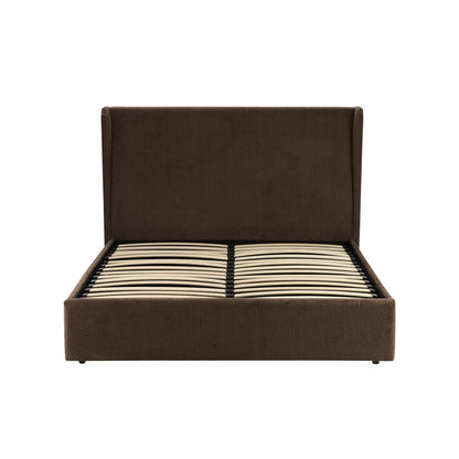 Berkeley Ottoman Storage Bed - Textured Cappuccino - DUSK