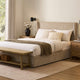 Berkeley Ottoman Storage Bed - Textured Oatmeal - DUSK