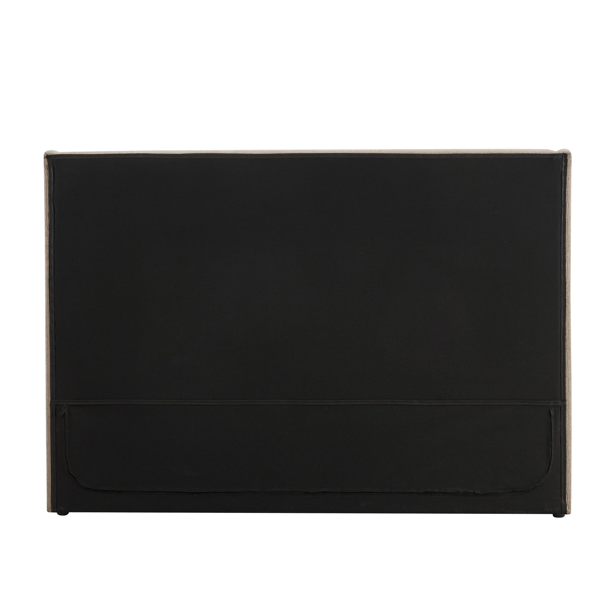 Berkeley Ottoman Storage Bed - Textured Oatmeal - DUSK