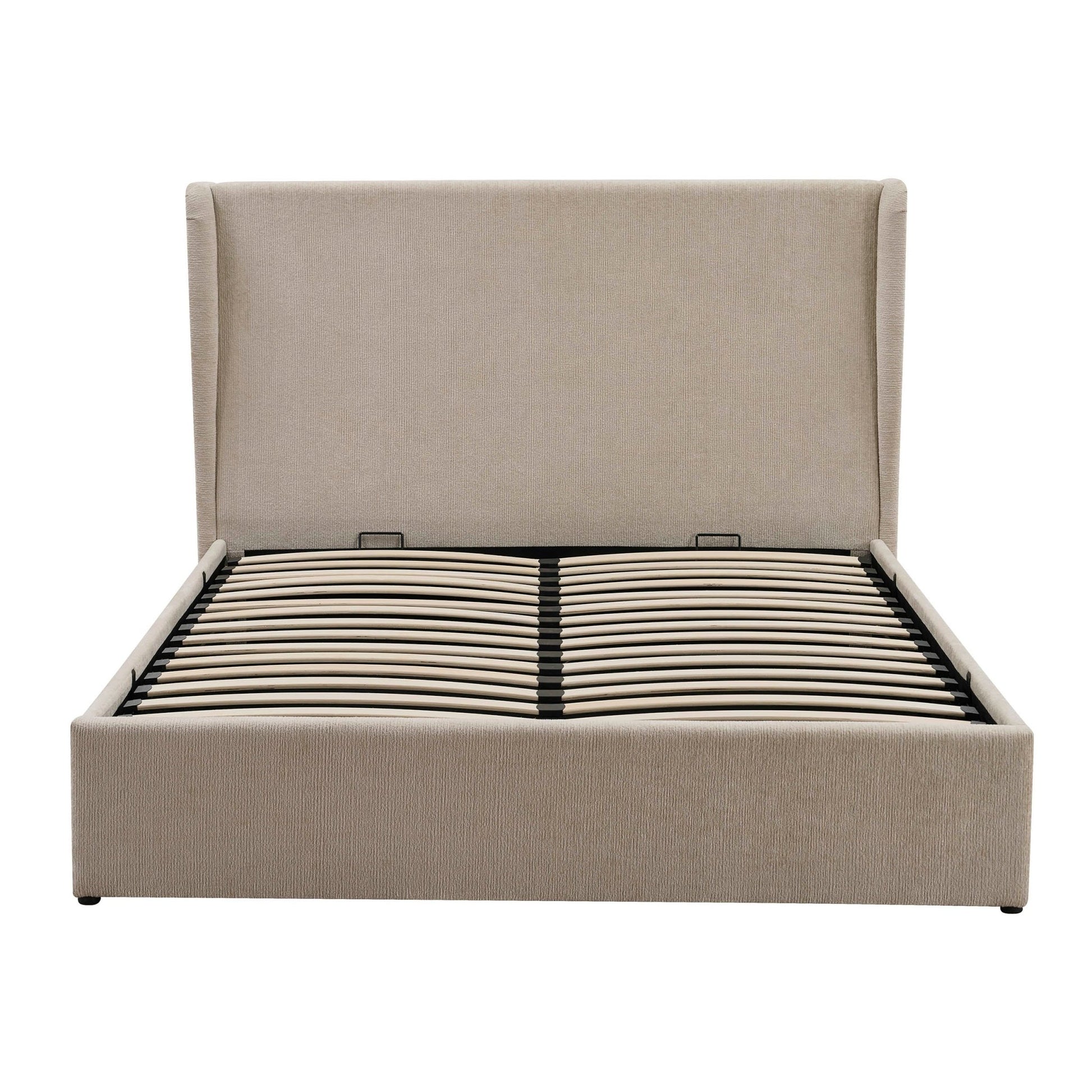 Berkeley Ottoman Storage Bed - Textured Oatmeal - DUSK