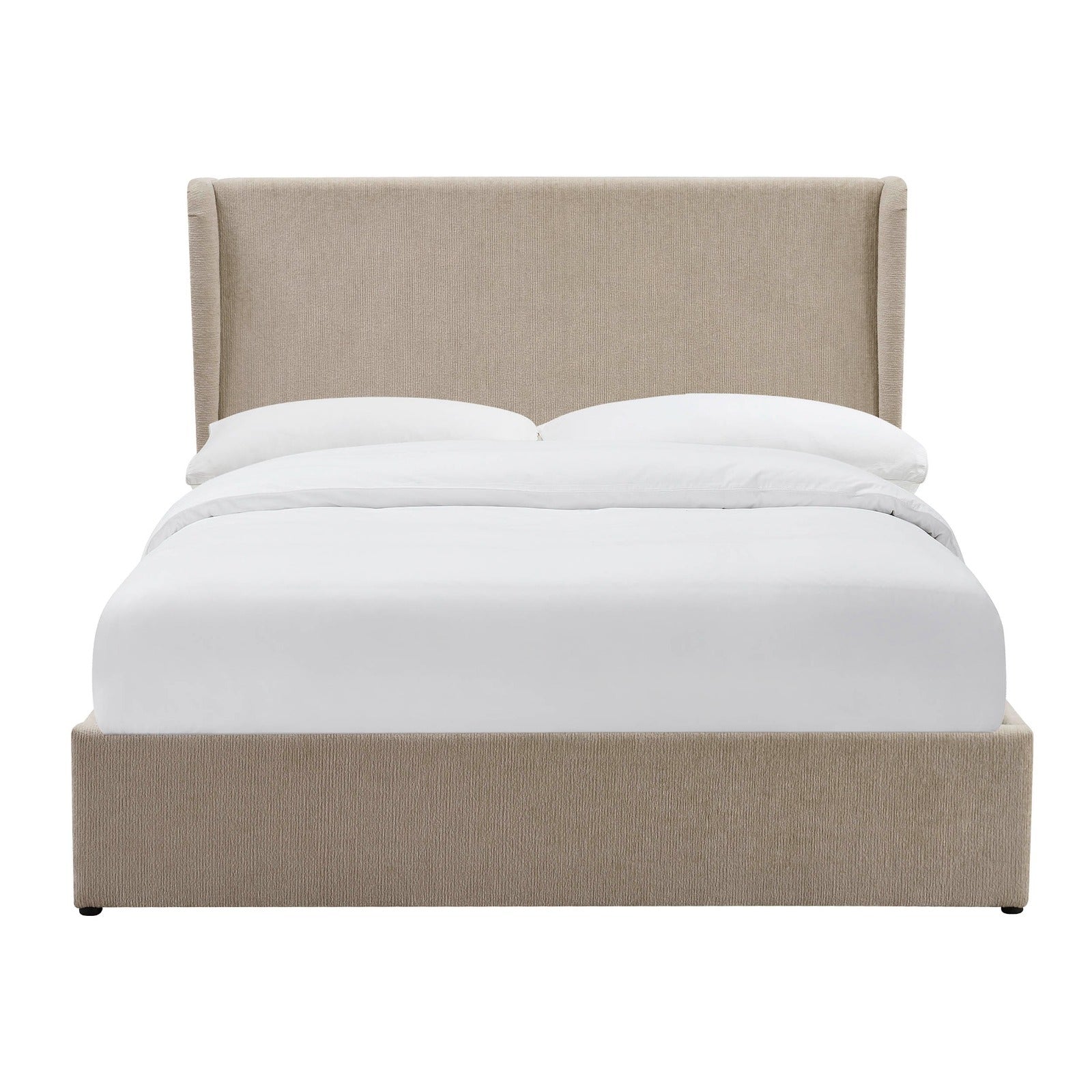 Berkeley Ottoman Storage Bed - Textured Oatmeal - DUSK