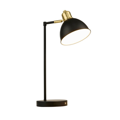 Bernie Classic LED Rechargeable Desk Lamp - Black - DUSK