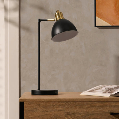 Bernie Classic LED Rechargeable Desk Lamp - Black - DUSK