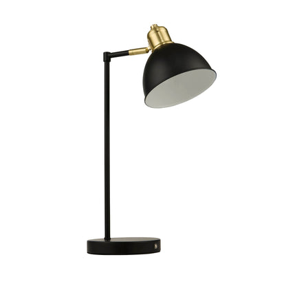 Bernie Classic LED Rechargeable Desk Lamp - Black - DUSK