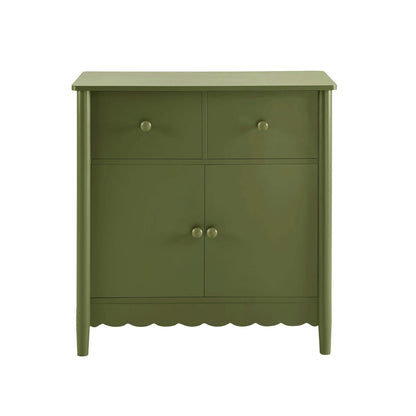 Betty 2 Door Sideboard with Drawers - Olive - DUSK