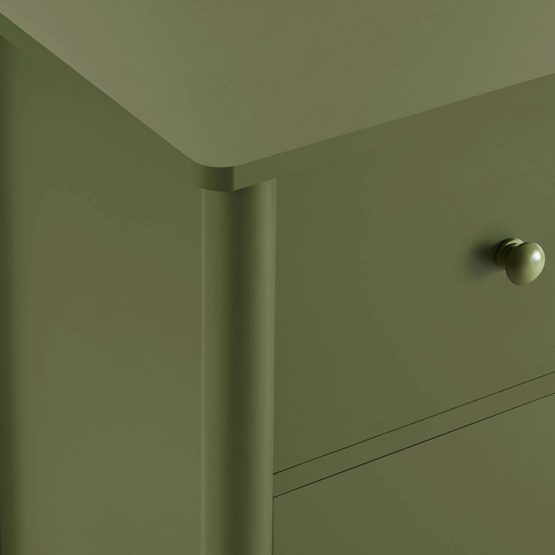 Betty 2 Door Sideboard with Drawers - Olive - DUSK