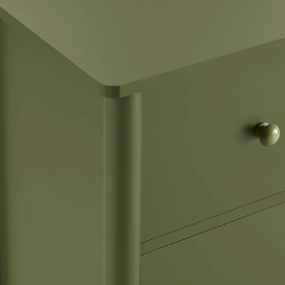 Betty 2 Door Sideboard with Drawers - Olive - DUSK