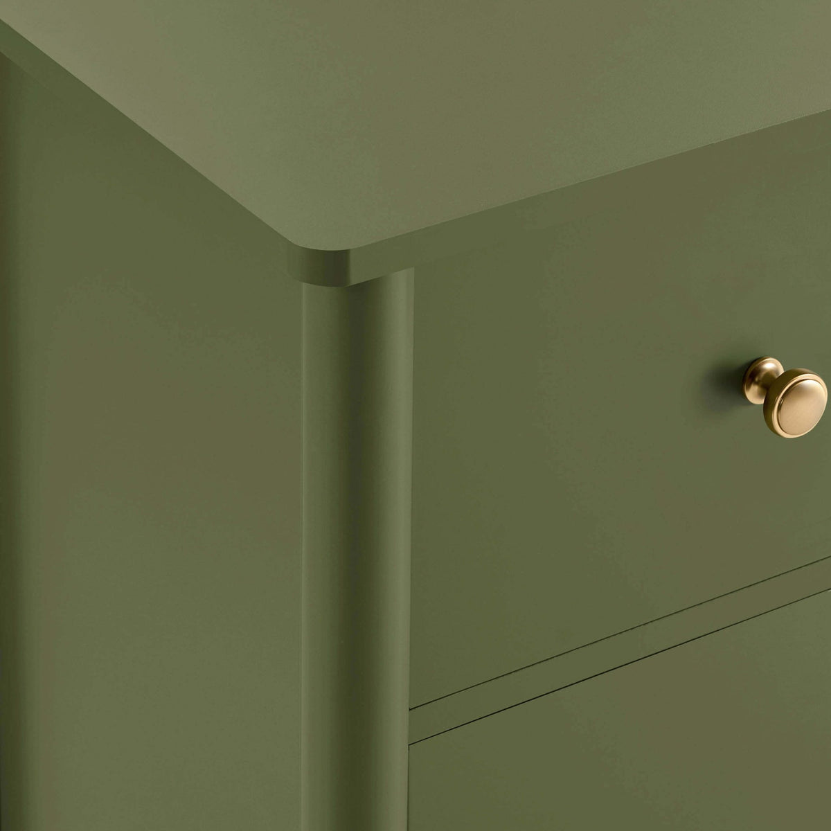 Betty 2 Door Sideboard with Drawers - Olive - DUSK