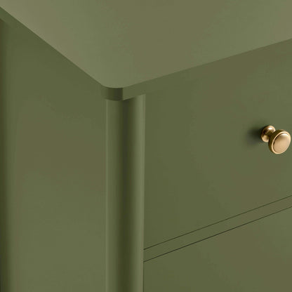 Betty 2 Door Sideboard with Drawers - Olive - DUSK