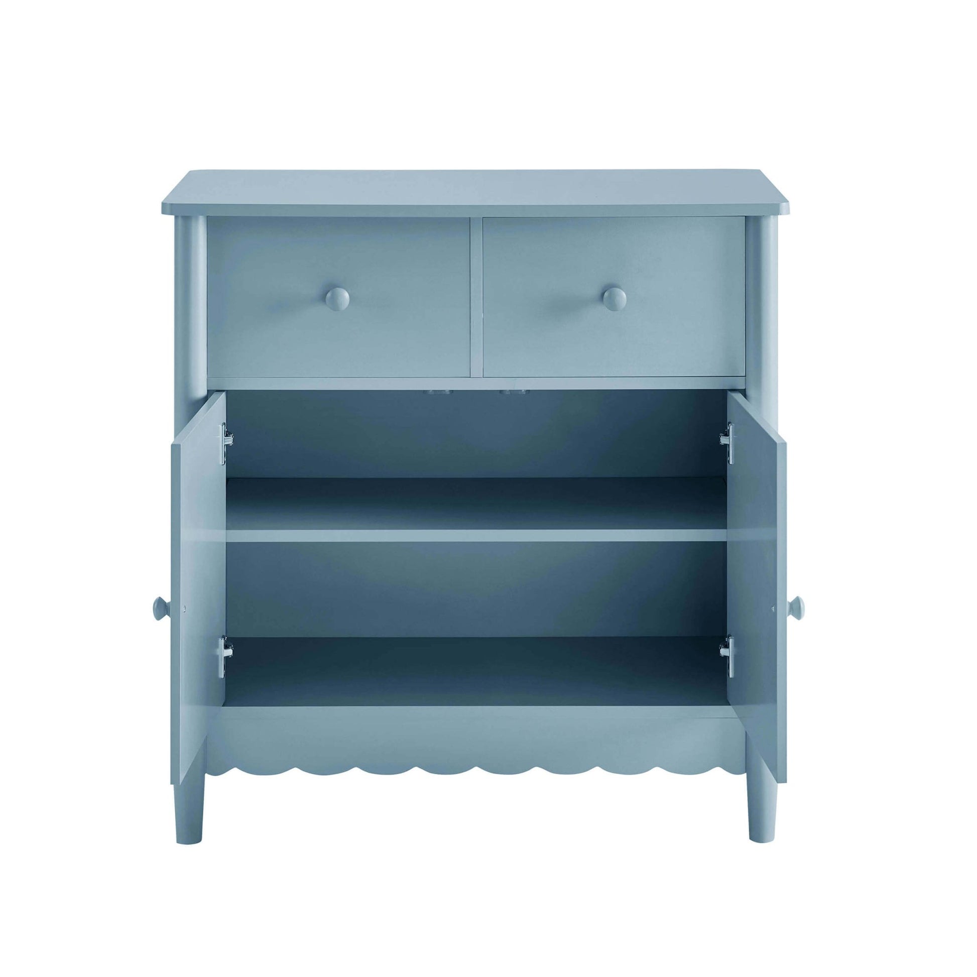 Betty 2 Door Sideboard with Drawers - Sky Blue - DUSK