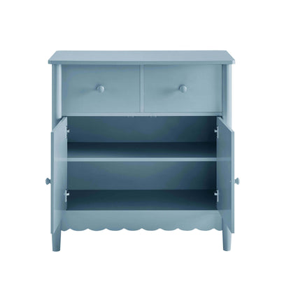 Betty 2 Door Sideboard with Drawers - Sky Blue - DUSK