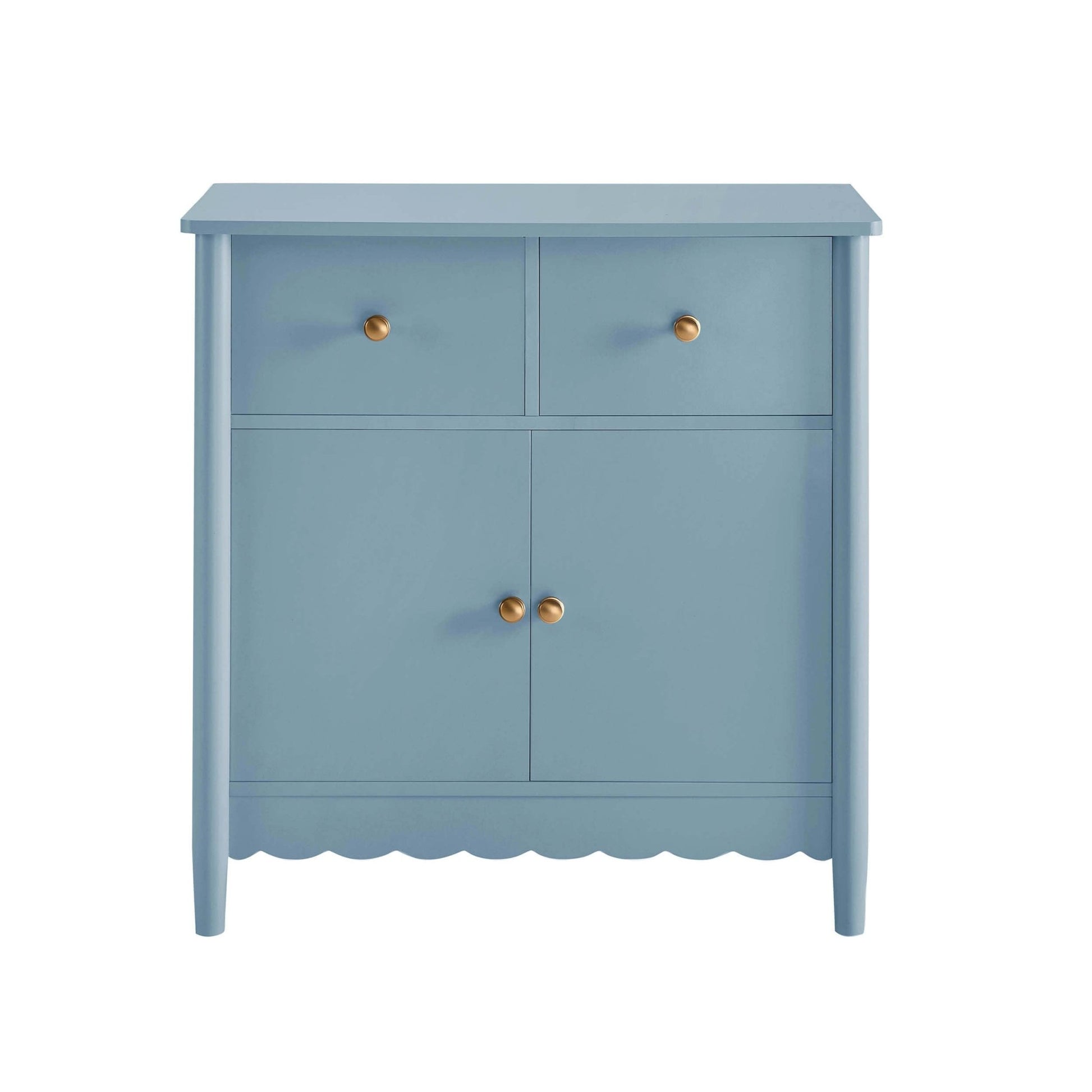 Betty 2 Door Sideboard with Drawers - Sky Blue - DUSK