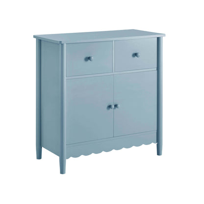 Betty 2 Door Sideboard with Drawers - Sky Blue - DUSK