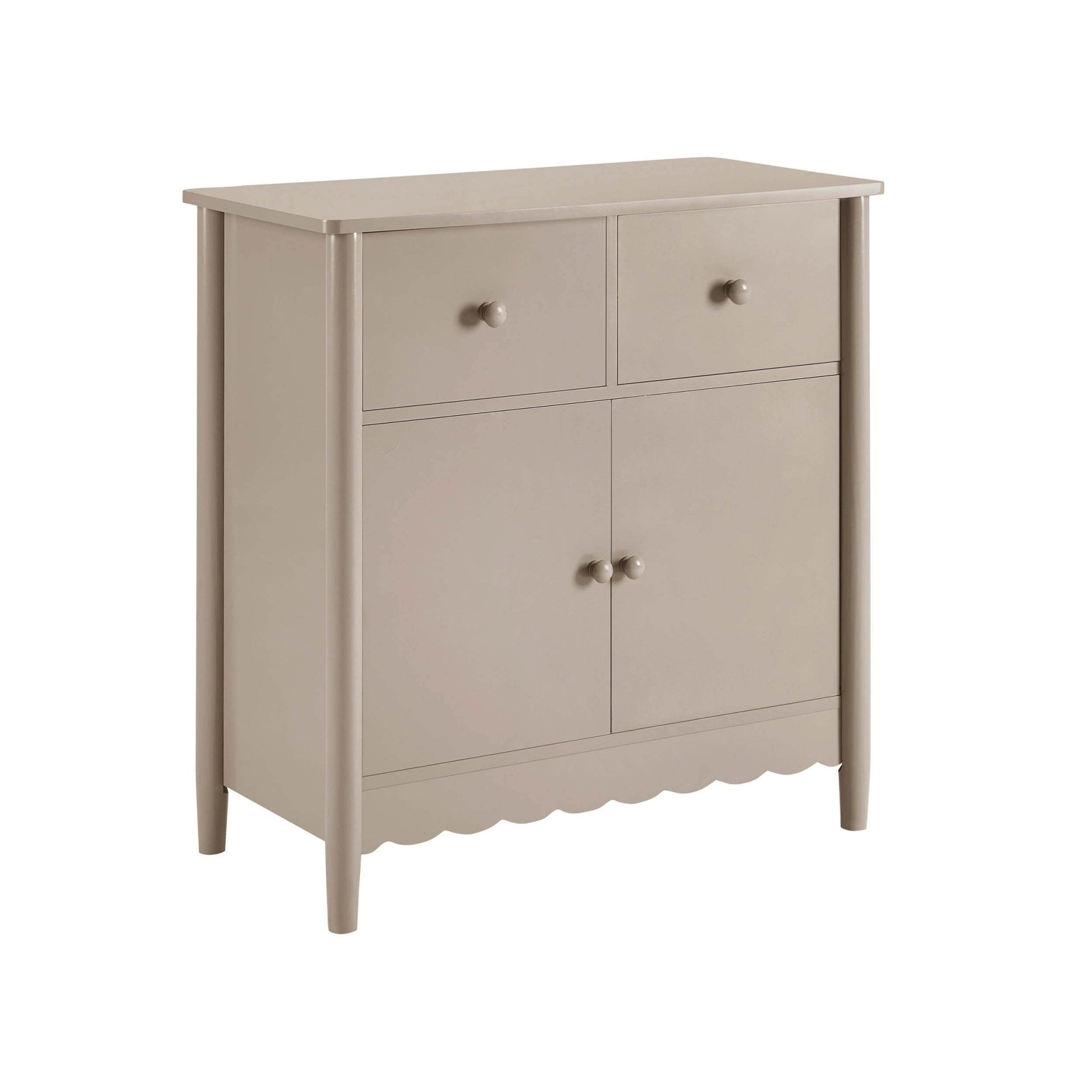 Betty 2 Door Sideboard with Drawers - Taupe - DUSK