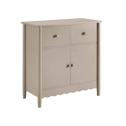 Betty 2 Door Sideboard with Drawers - Taupe - DUSK