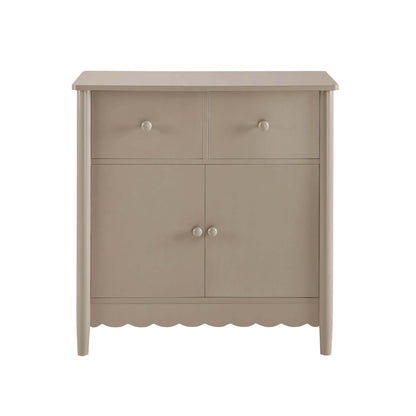 Betty 2 Door Sideboard with Drawers - Taupe - DUSK