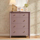 Betty 5 Drawer Chest - Dusty Mauve - DUSK