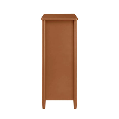 Betty 5 Drawer Chest - Orange - DUSK