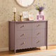 Betty 6 Drawer Chest - Dusty Mauve - DUSK