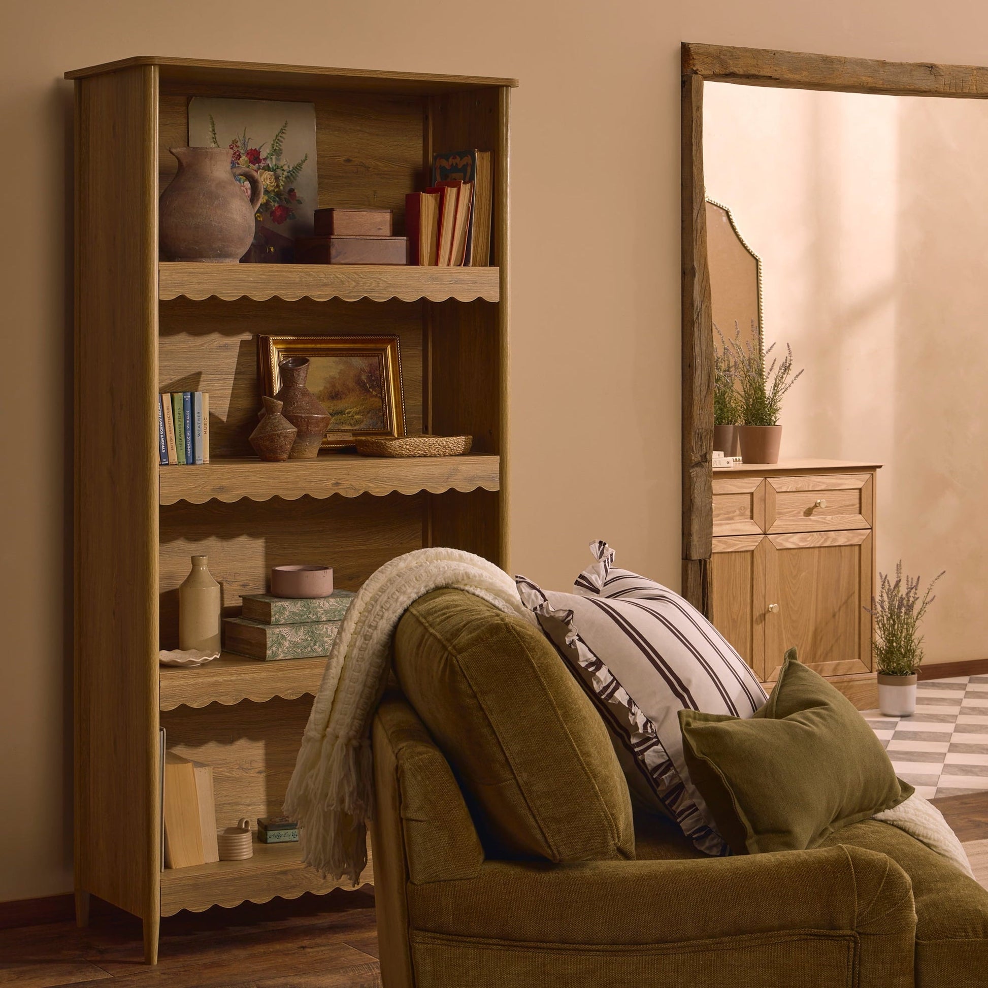 Betty Bookshelf - Light Wood - DUSK